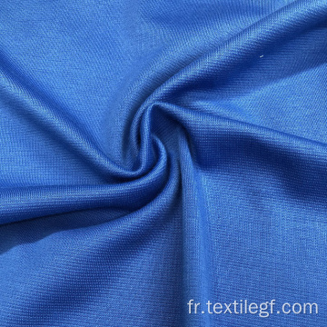 Tissu tricoté Roma Spandex Polyester bleu